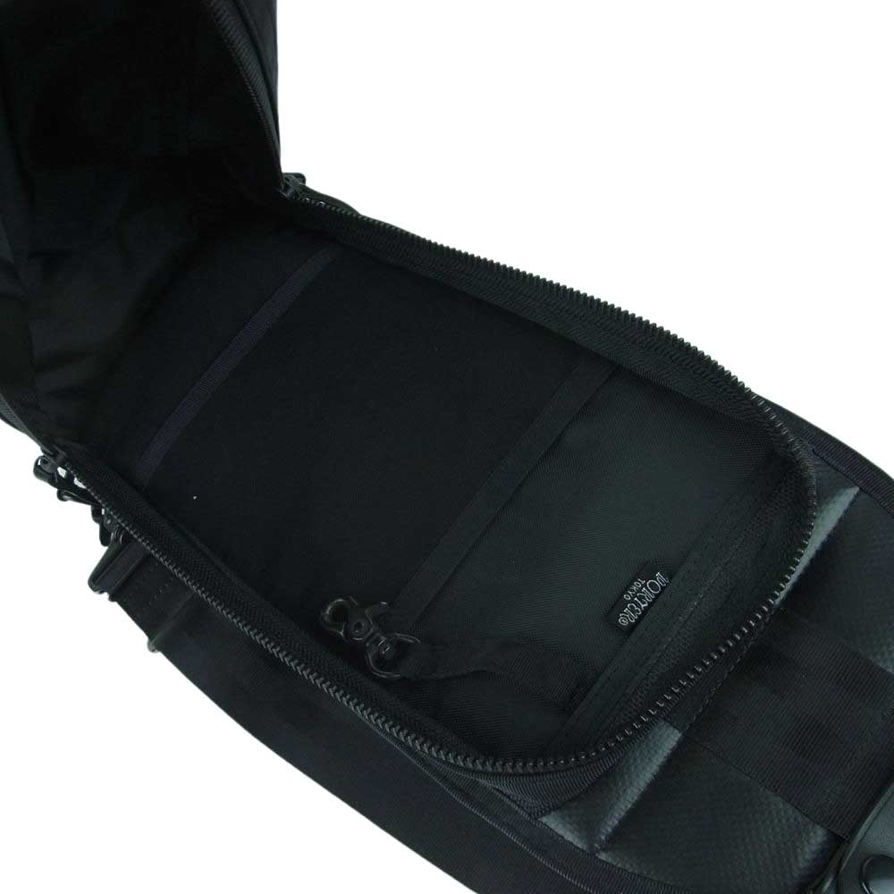 PORTER ポーター 703-08000 HEAT SLING SHOULDER BAG ヒート ワン ショルダー ボディ バッグ 日本製 ブラック系【中古】