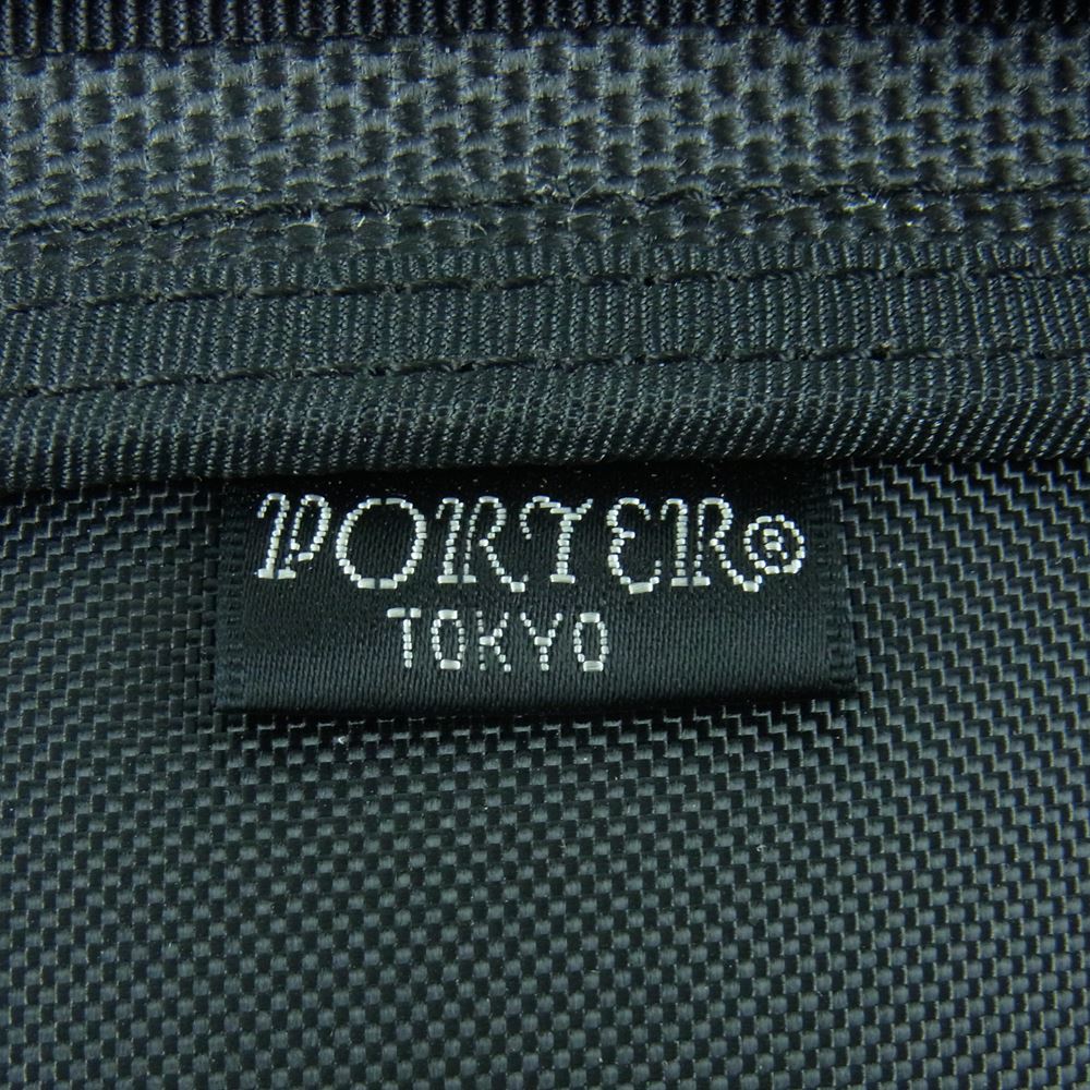 PORTER ポーター 703-08000 HEAT SLING SHOULDER BAG ヒート ワン ショルダー ボディ バッグ 日本製 ブラック系【中古】