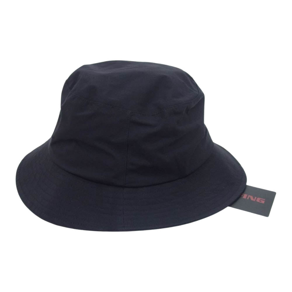 BRIEFING ブリーフィング BRG231M73 RAIN HAT レイン バケット ハット ブラック系 L【新古品】【未使用】【中古】