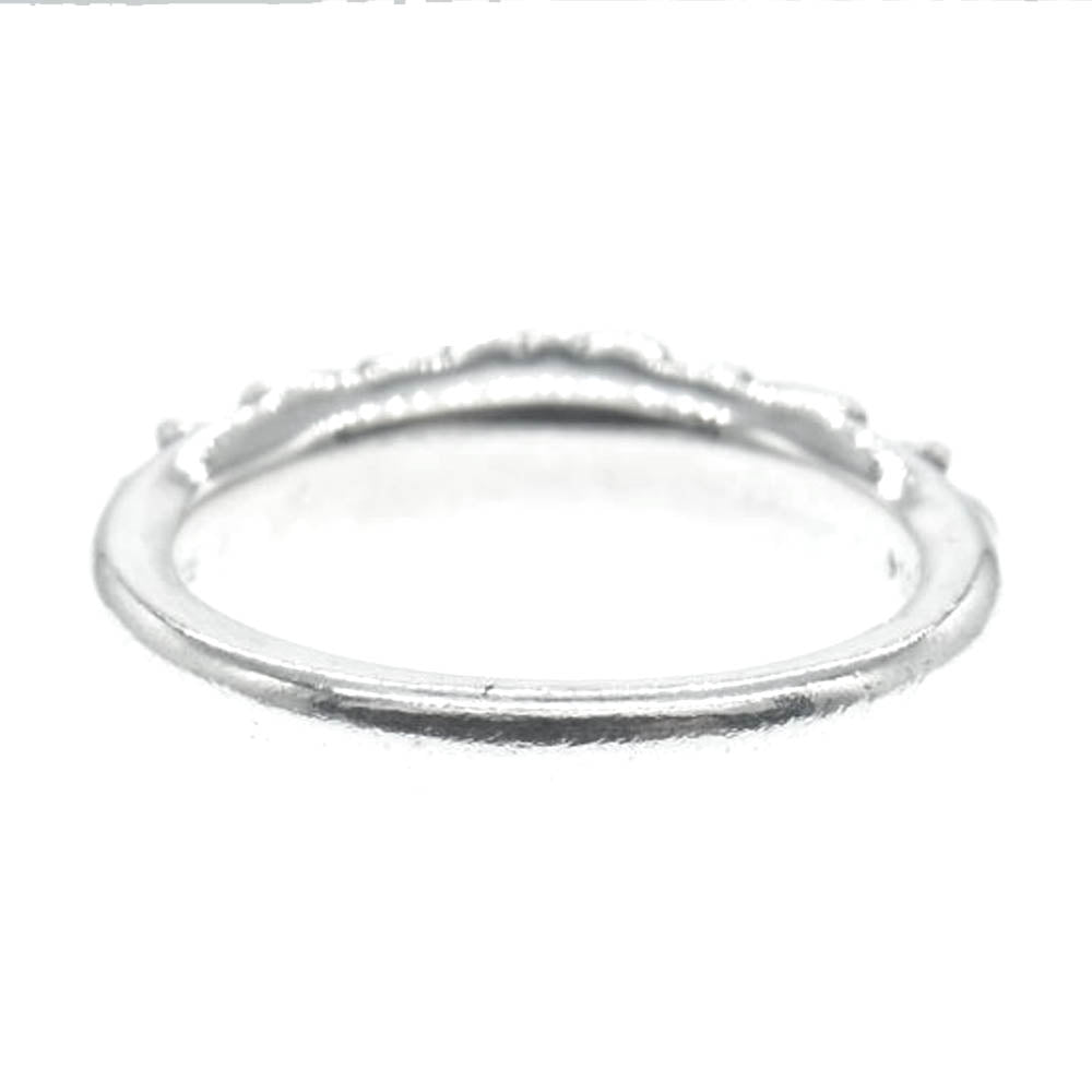 CHROME HEARTS クロムハーツ（原本有） BABY CLASSIC ベイビークラシックフローラルクロス シルバー リング  シルバー系 13号【中古】
