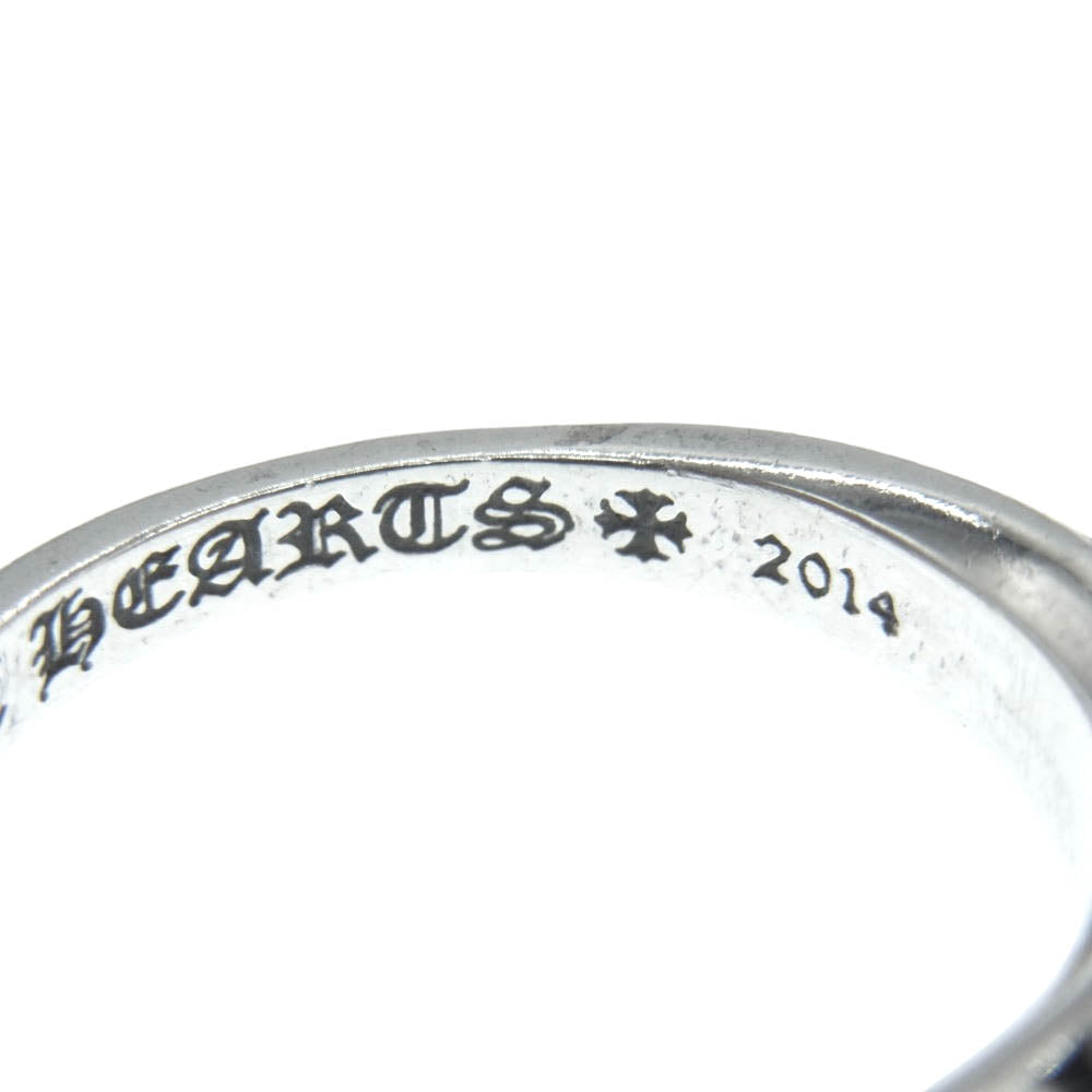CHROME HEARTS クロムハーツ（原本有） BABY CLASSIC ベイビークラシックフローラルクロス シルバー リング  シルバー系 13号【中古】