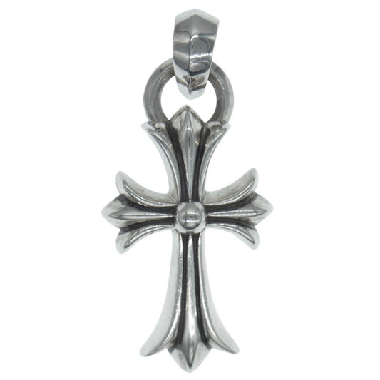 CHROME HEARTS クロムハーツ（原本無） CRS SML W/BALE スモール CHクロス ベイル付き ペンダントトップ シルバー系【中古】