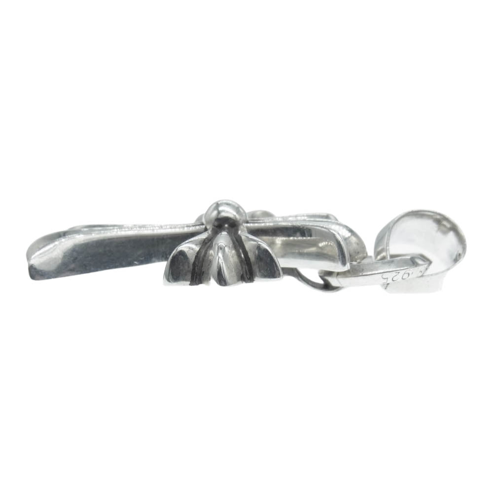 CHROME HEARTS クロムハーツ（原本無） CRS SML W/BALE スモール CHクロス ベイル付き ペンダントトップ シルバー系【中古】