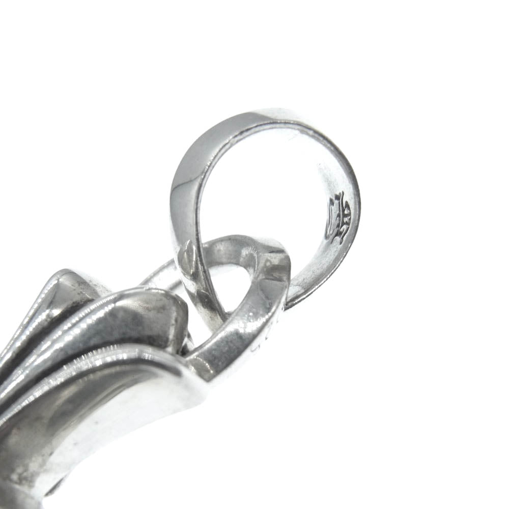 CHROME HEARTS クロムハーツ（原本無） CRS SML W/BALE スモール CHクロス ベイル付き ペンダントトップ シルバー系【中古】