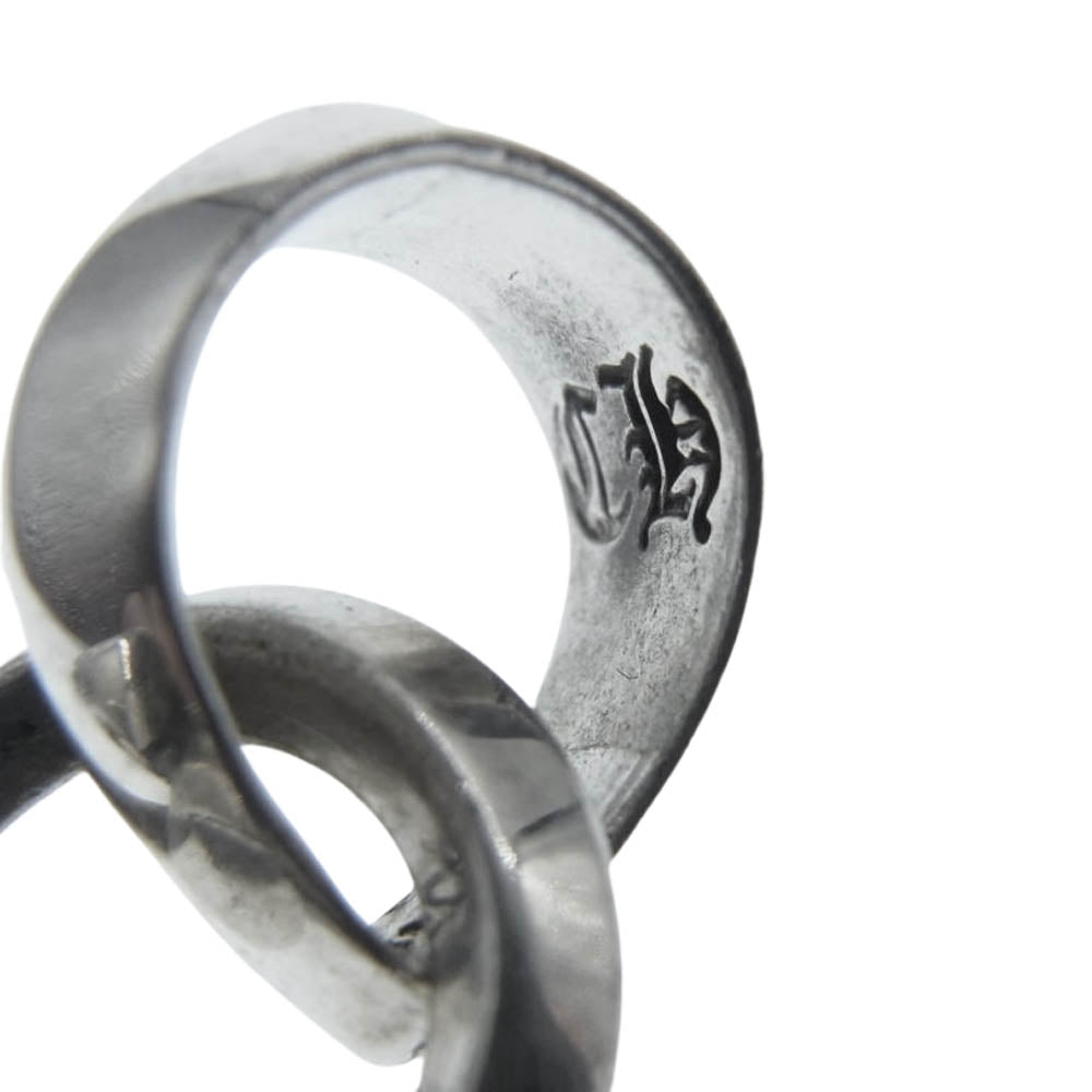 CHROME HEARTS クロムハーツ（原本無） CRS SML W/BALE スモール CHクロス ベイル付き ペンダントトップ シルバー系【中古】