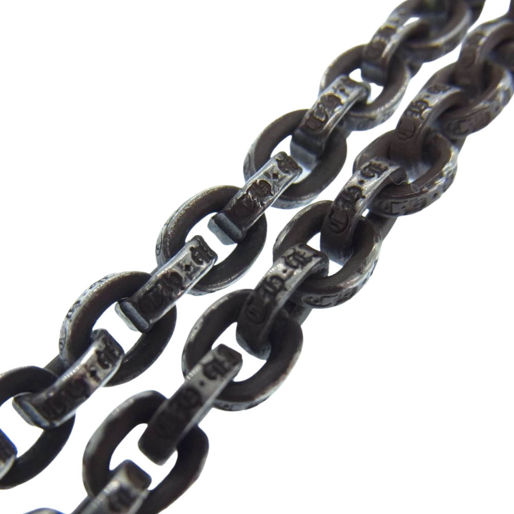 CHROME HEARTS クロムハーツ（原本有） PAPER CHAIN 20 ペーパーチェーン 20インチ シルバー系【中古】