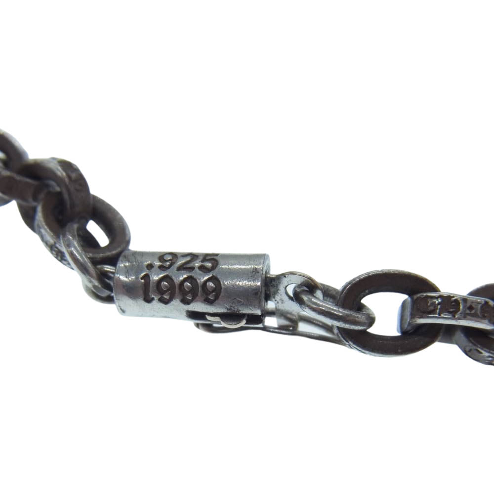 CHROME HEARTS クロムハーツ（原本有） PAPER CHAIN 20 ペーパーチェーン 20インチ シルバー系【中古】