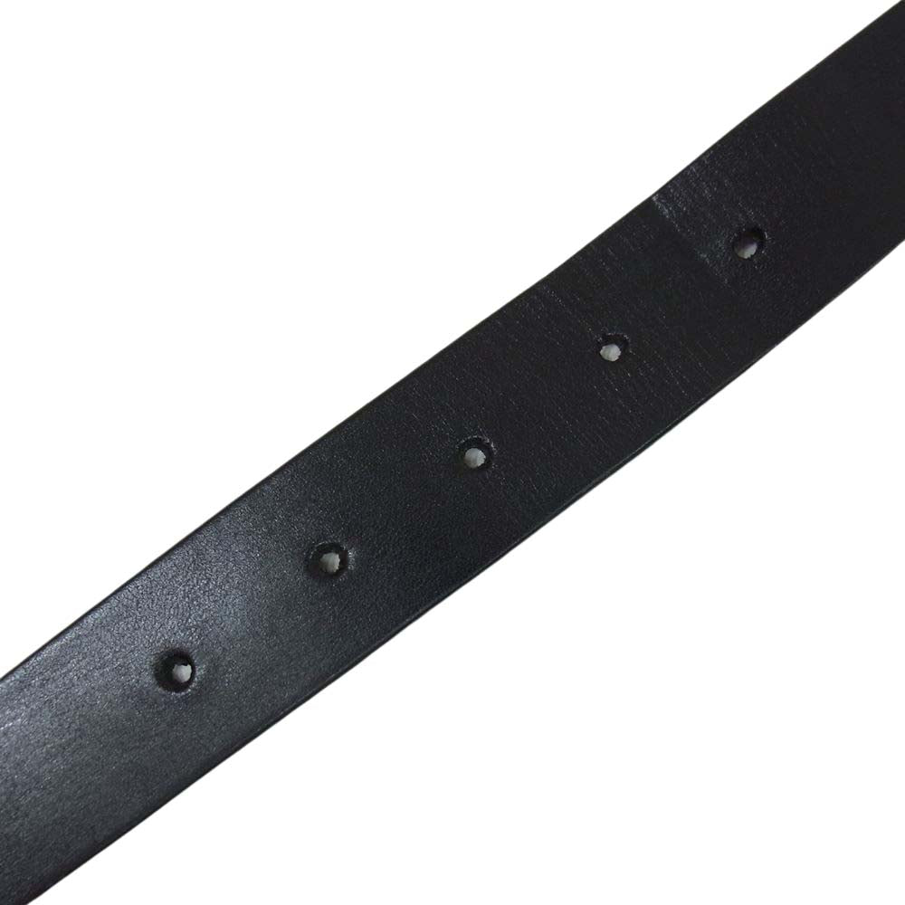 DEAL DESIGN ディールデザイン ゴールド バックル レザー ベルト ブラック系【中古】 DEAL DESIGN ディールデザイン ゴールドバックル レザーベルト