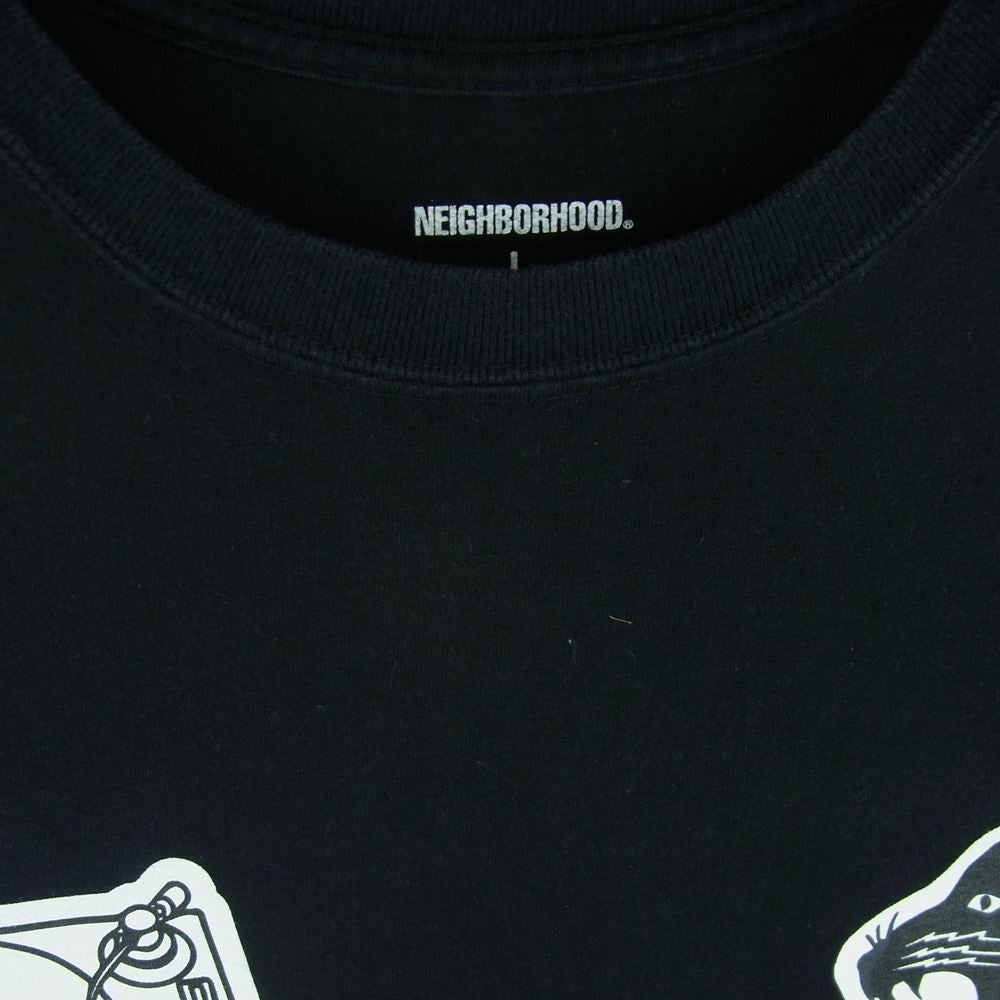 NEIGHBORHOOD ネイバーフッド 23SS NH-13 The Filth and The Fury TEE 半袖 Tシャツ コットン 日本製 ブラック系 L【中古】