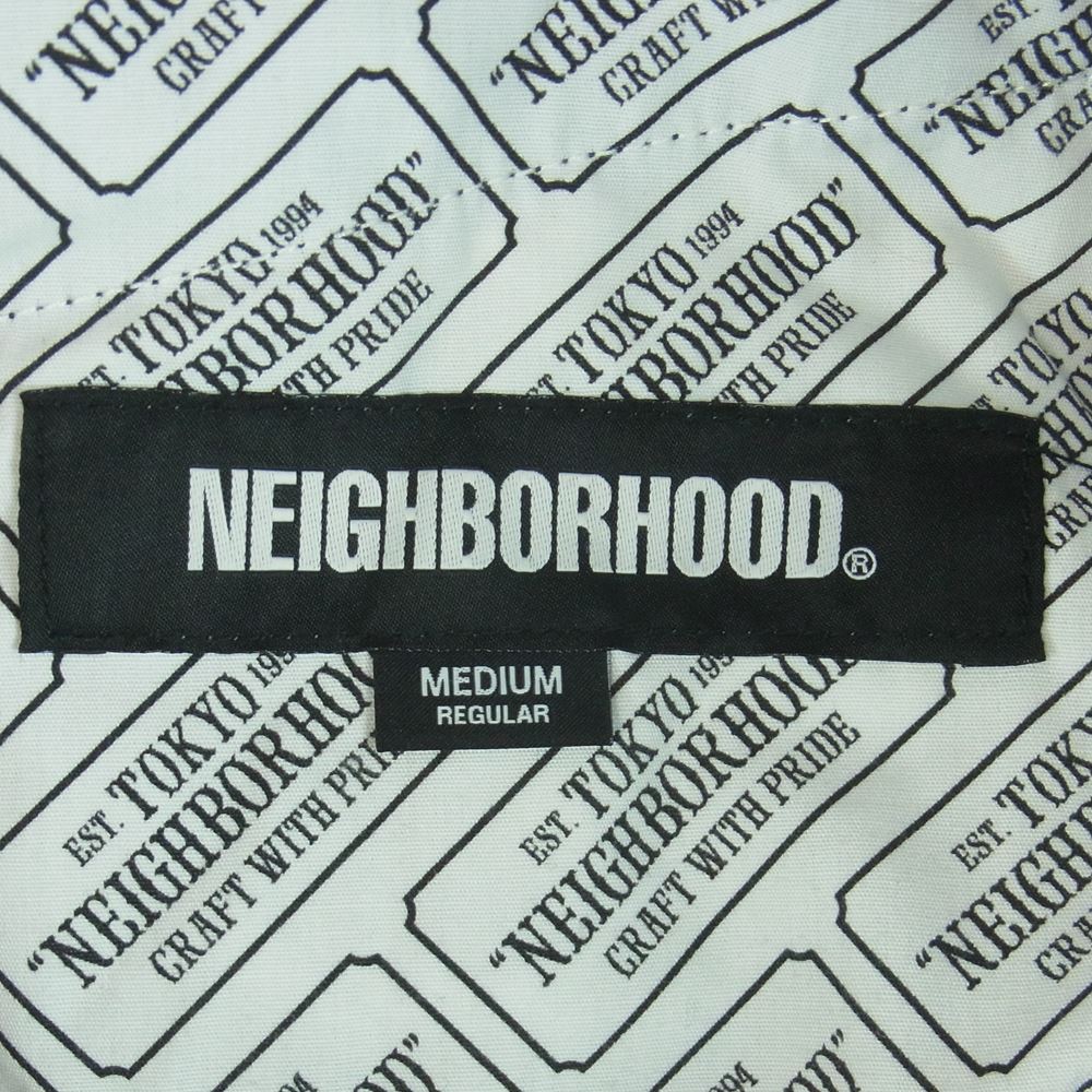 NEIGHBORHOOD ネイバーフッド 222SPNH-PTM02 WP BAGGYSILHOUETTE PT . EC バギー シルエット ワーク パンツ ダークネイビー系 M【中古】