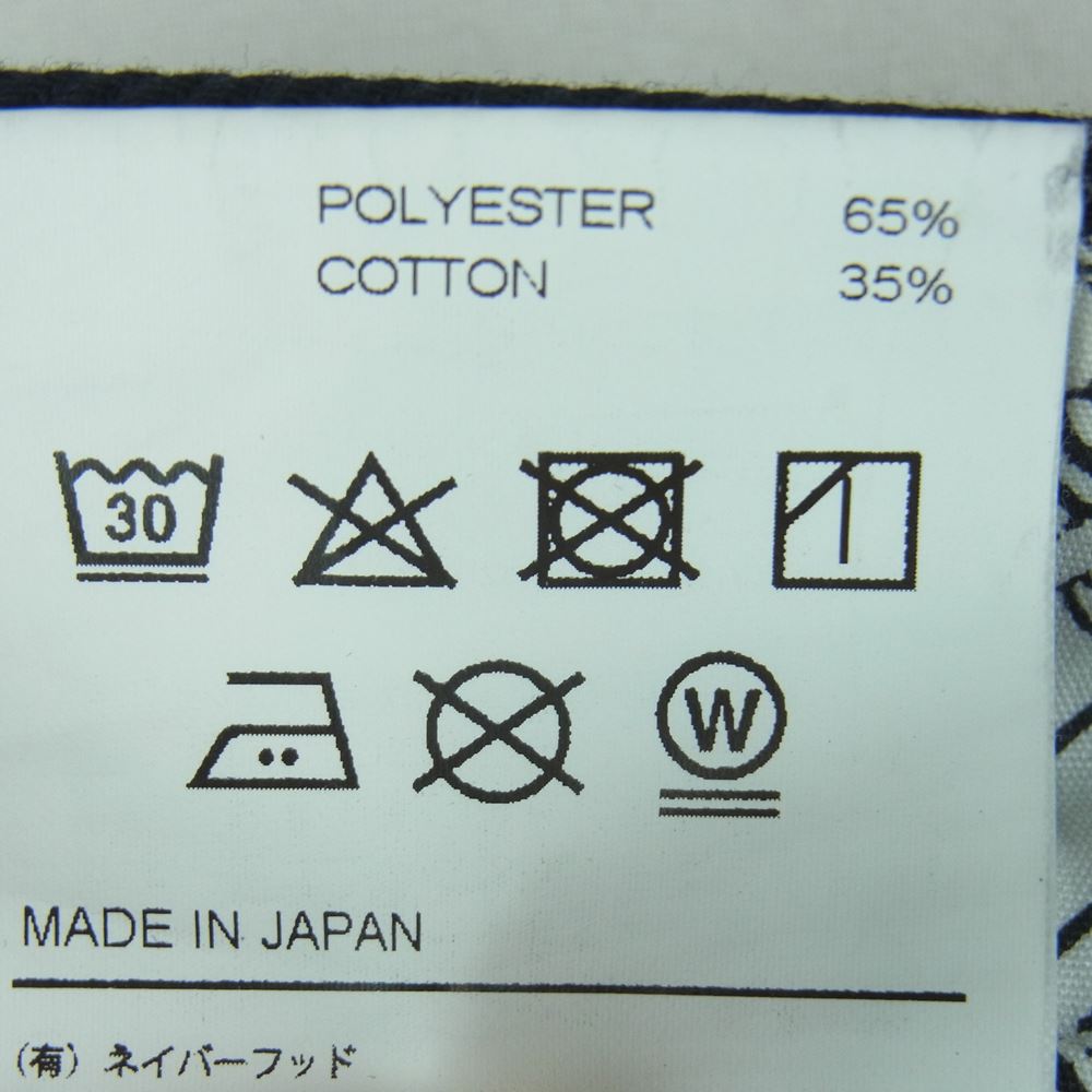 NEIGHBORHOOD ネイバーフッド 222SPNH-PTM02 WP BAGGYSILHOUETTE PT . EC バギー シルエット ワーク パンツ ダークネイビー系 M【中古】