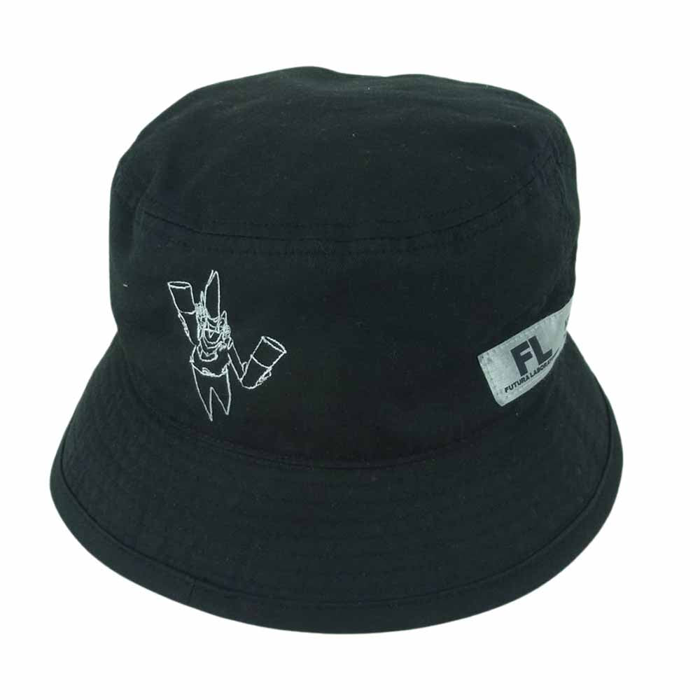 NEIGHBORHOOD ネイバーフッド 222RPFTN-HT01S FUTURA BUCKET HAT バケットハット フューチュラ 帽子 ブラック系 M【中古】