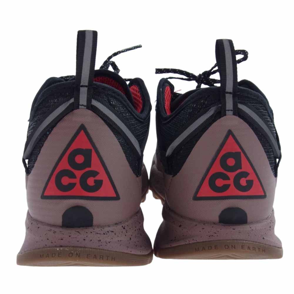 NIKE ナイキ DC8296-200 ACG Air Nasu 2 エア ナス スモーキーモーブ スニーカー ユニバーシティレッド×ブラック 27.5cm【美品】【中古】