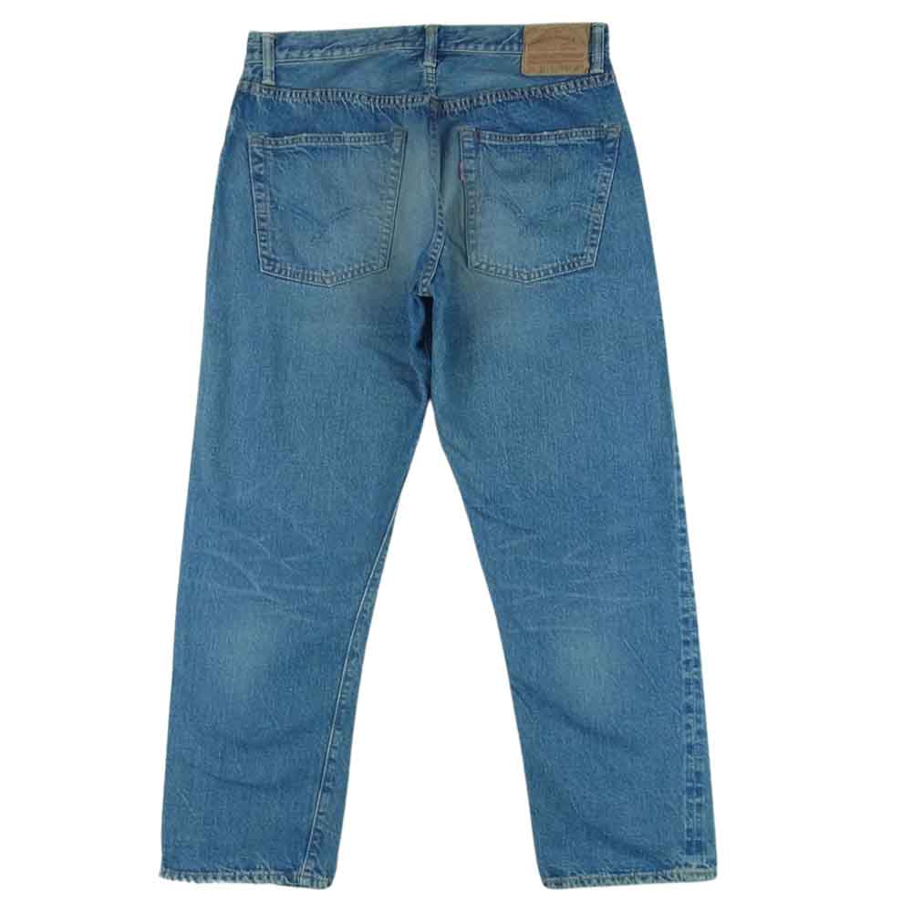 WAREHOUSE ウエアハウス Lot.1105 BEAMS PLUS ビームスプラス 別注 2ND-HAND セコハン デニム パンツ インディゴブルー系 W34 L29【中古】