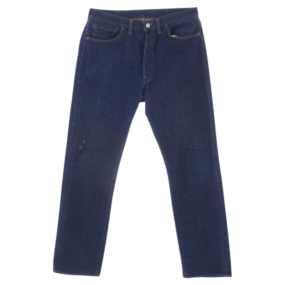 Levi's リーバイス ヴィンテージ 501 66前期 ビックE トップボタン裏6 赤耳 デニム パンツ インディゴブルー系【中古】