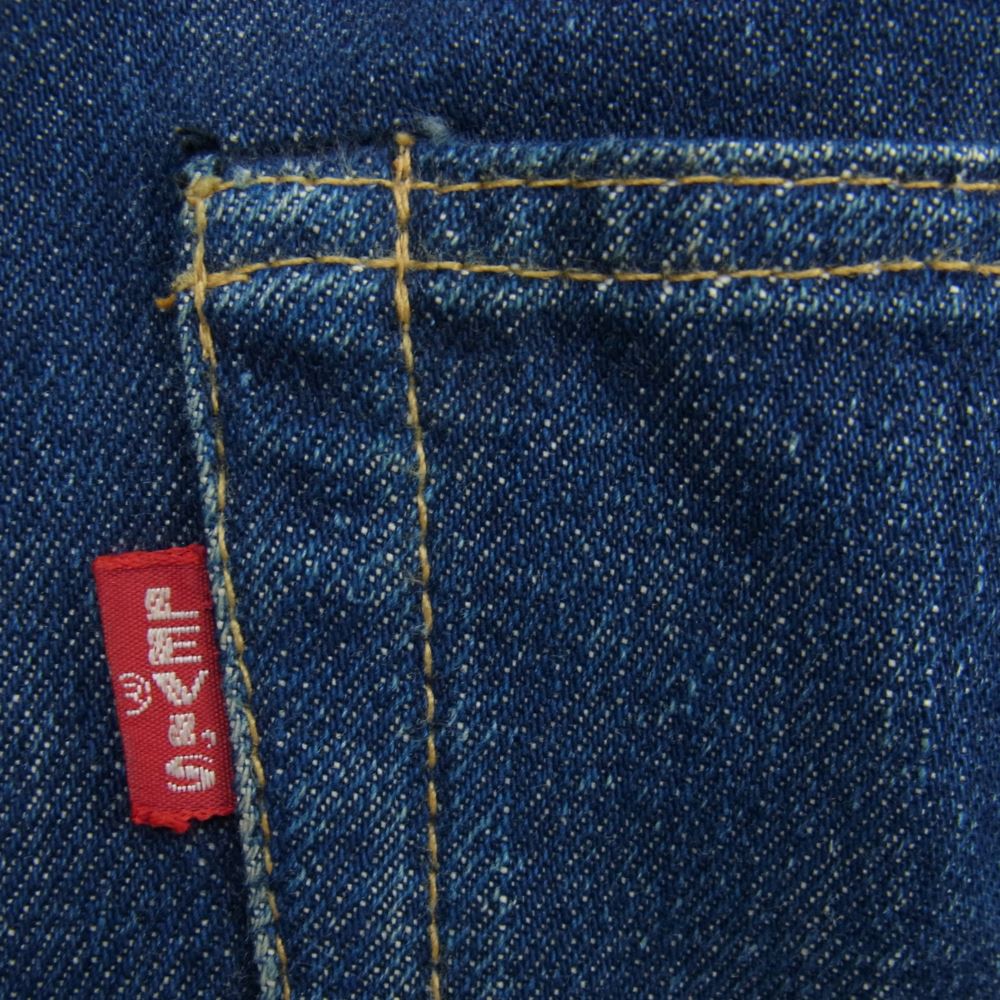 Levi's リーバイス ヴィンテージ 501 66前期 ビックE トップボタン裏6 赤耳 デニム パンツ インディゴブルー系【中古】