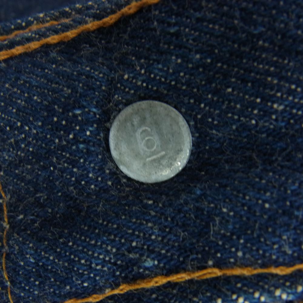 Levi's リーバイス ヴィンテージ 501 66前期 ビックE トップボタン裏6 赤耳 デニム パンツ インディゴブルー系【中古】