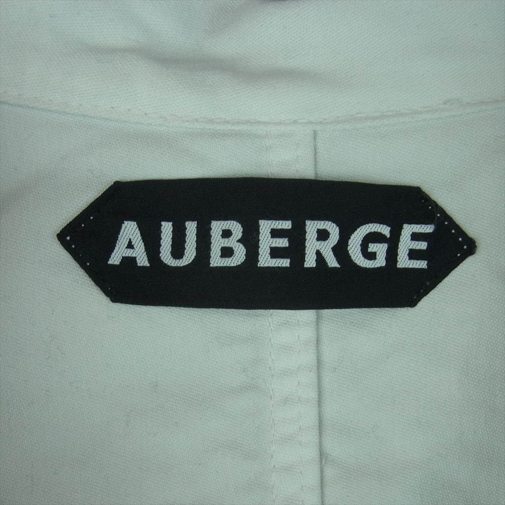 オーベルジュ ホワイトモールスキン カバーオール ジャケット コットン 日本製 オフホワイト系 42【中古】