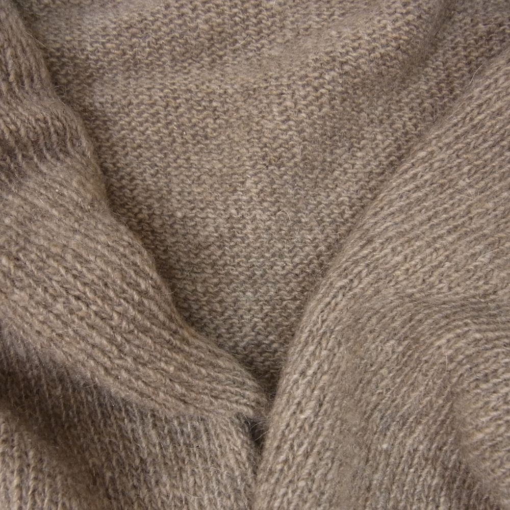 COMOLI コモリ 20AW S03-06009 CASHMERE KNIT JACKET カシミヤ ニット ジャケット カーディガン ライトブラウン系 3【中古】
