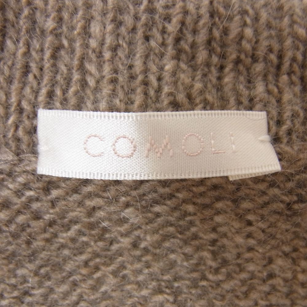 COMOLI コモリ 20AW S03-06009 CASHMERE KNIT JACKET カシミヤ ニット