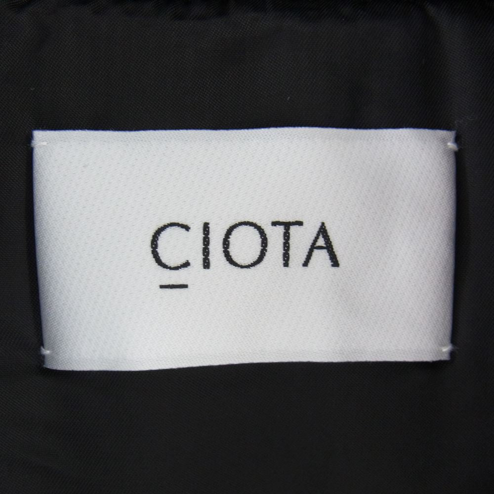 シオタ BZLM-102M MA-1 スビンコットン ナイロンツイル フライトジャケット ブラック系 5【中古】