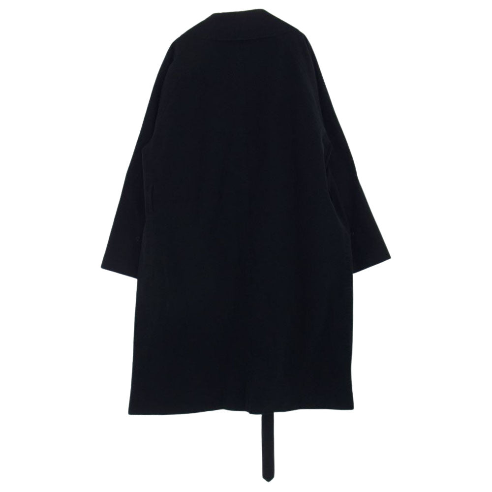 COMOLI コモリ 22SS V01-04008 WASHED TIELOCKEN COAT ウォッシュドタイロッケンコート ブラック系 2【中古】