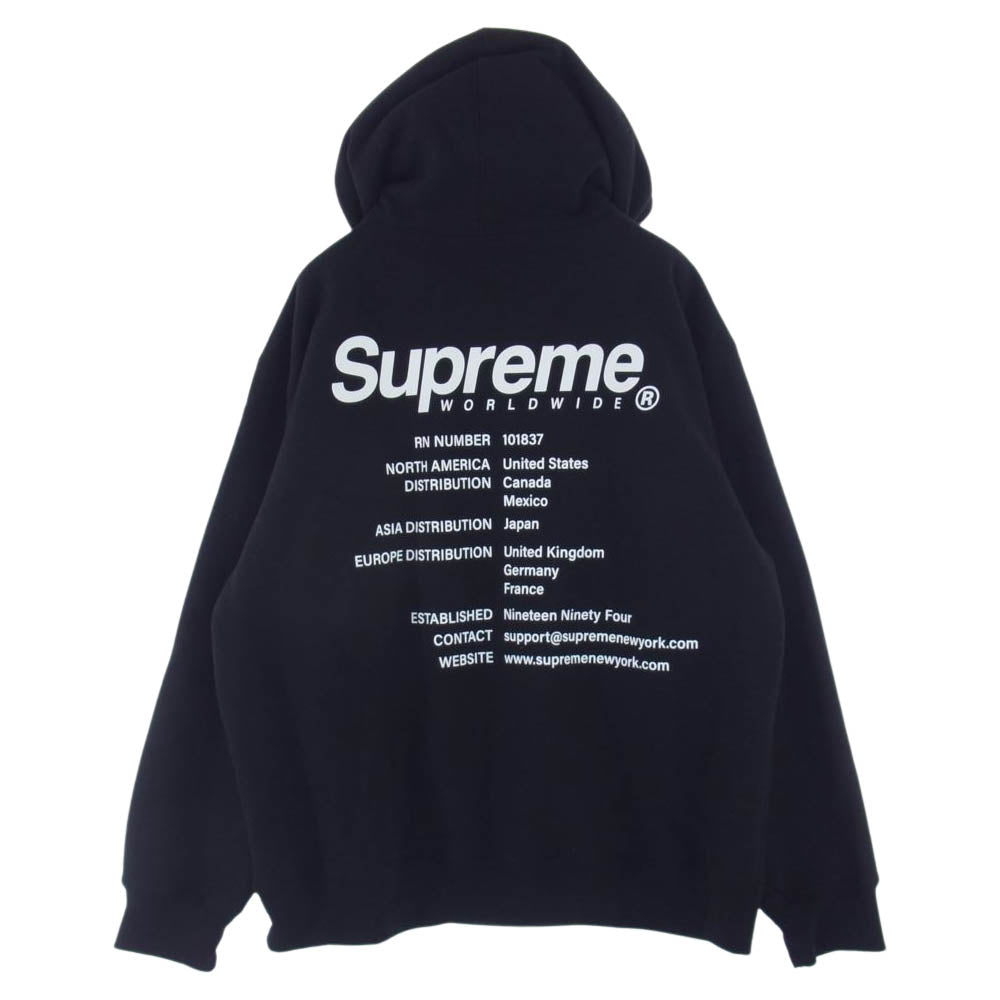Supreme シュプリーム 23SS Worldwide Hooded Sweatshirt ワールド 