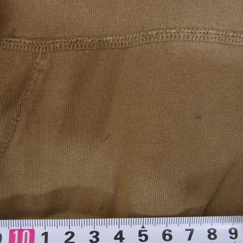 HYSTERIC GLAMOUR ヒステリックグラマー 0243CF01 SUNDAY MORNING FEVER pt PK プリント プルオーバー パーカー ブラウン系 L【中古】