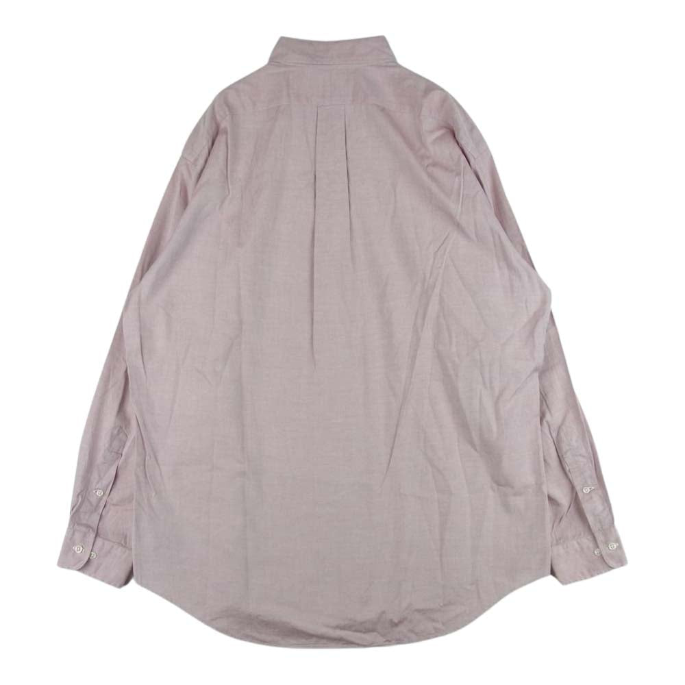 RALPH LAUREN ラルフローレン BD ボタンダウン 長袖 シャツ 香港製 ピンク系 16【中古】