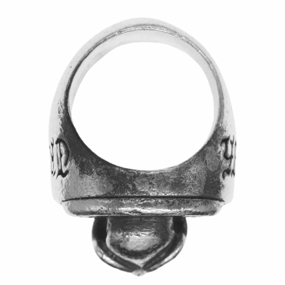 BILL WALL LEATHER ビルウォールレザー × CRIMIE クライミー BW Skull Horseshoe Ring スカル ホースシュー リング シルバー系 12号【中古】