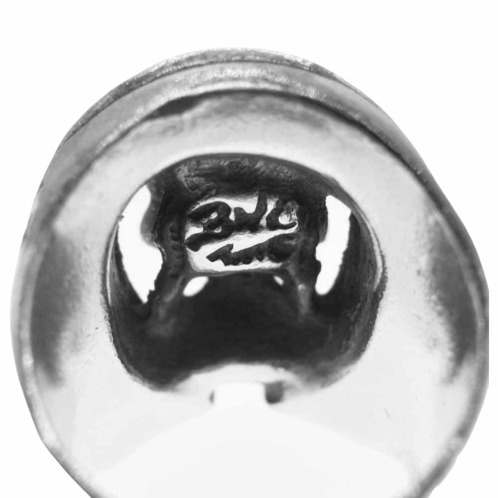 BILL WALL LEATHER ビルウォールレザー × CRIMIE クライミー BW Skull Horseshoe Ring スカル ホースシュー リング シルバー系 12号【中古】