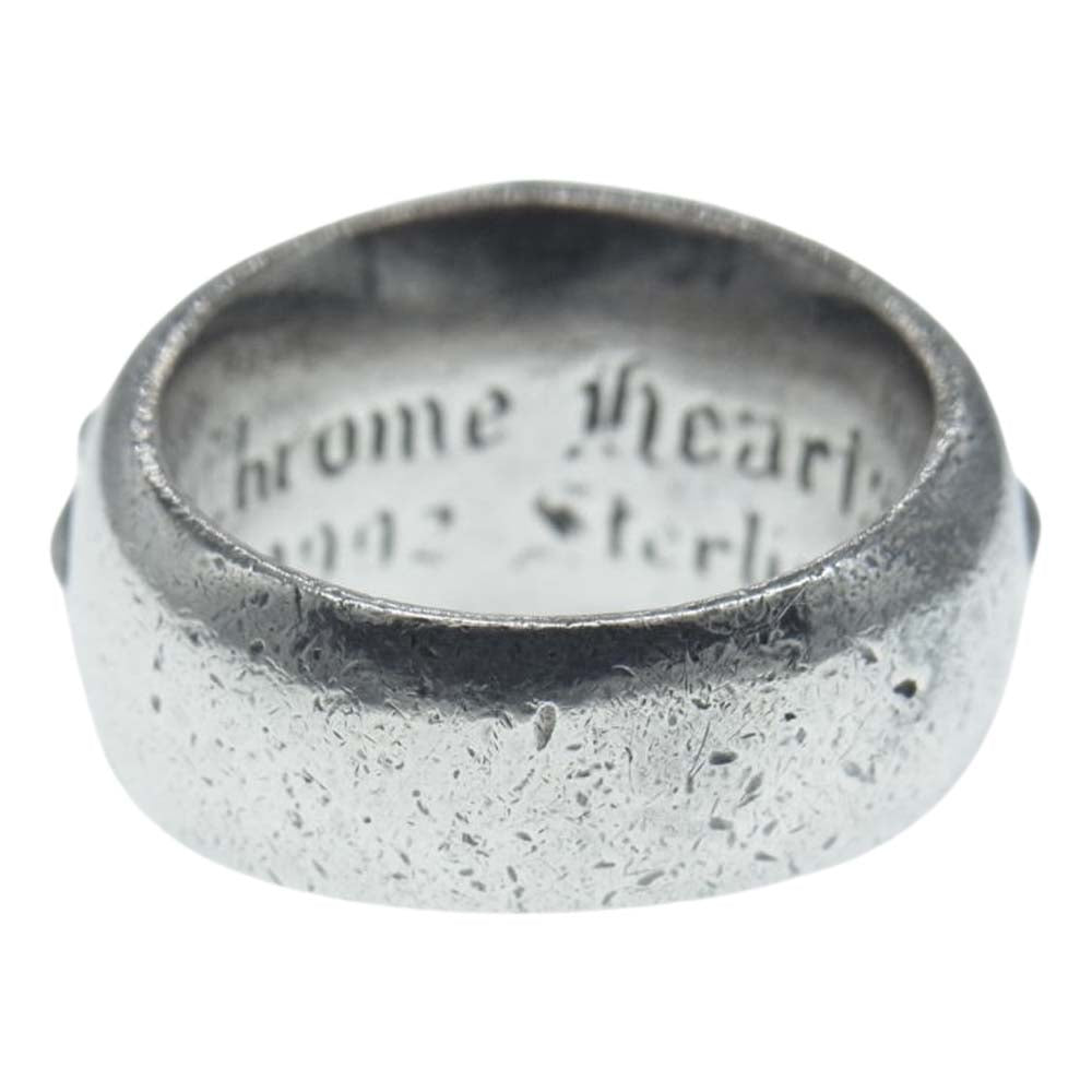 CHROME HEARTS クロムハーツ（原本有） FLRL CRS フローラル クロス リング シルバー系 16号【中古】