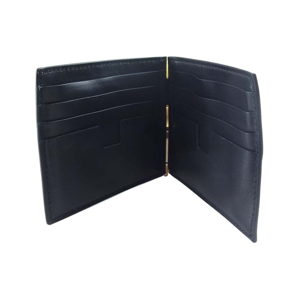 TOM FORD トムフォード Y0231 LCL239G クロコ型押し マネークリップ 2