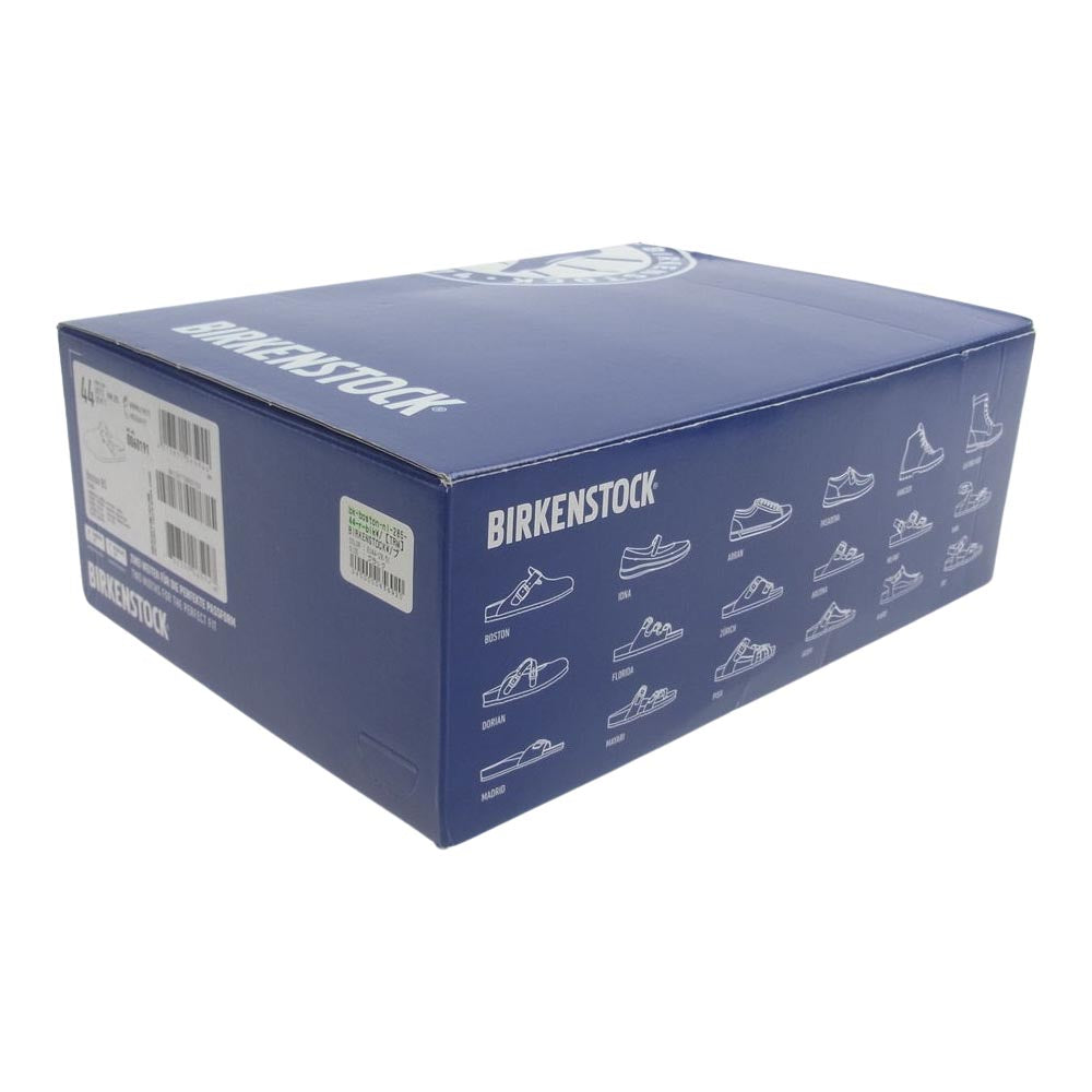 BIRKENSTOCK ビルケンシュトック 0060191 BOSTON ボストン レザー ブラック サンダル ブラック系 28.5cm【新古品】【未使用】【中古】