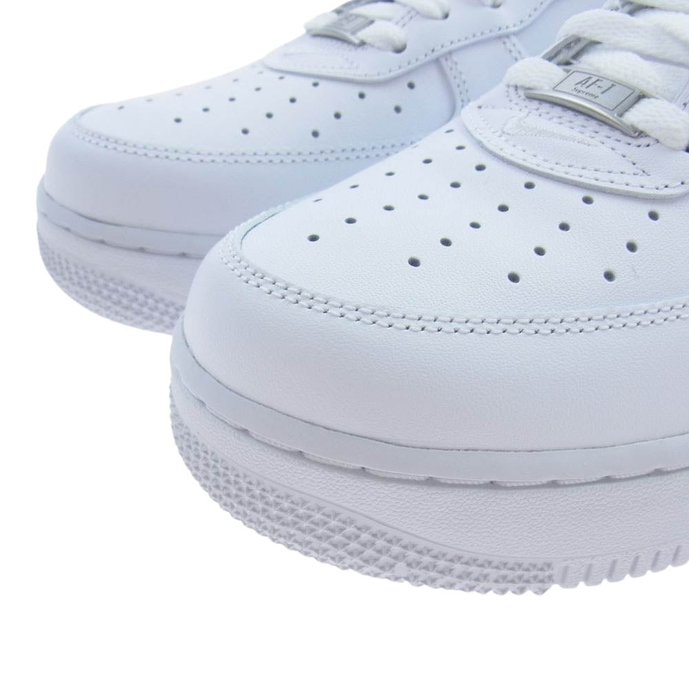 Supreme シュプリーム CU9225-100 NIKE Air Force 1 Low White AF1 ナイキ エアフォース1 ホワイト スニーカー ホワイト系 27.5cm【新古品】【未使用】【中古】