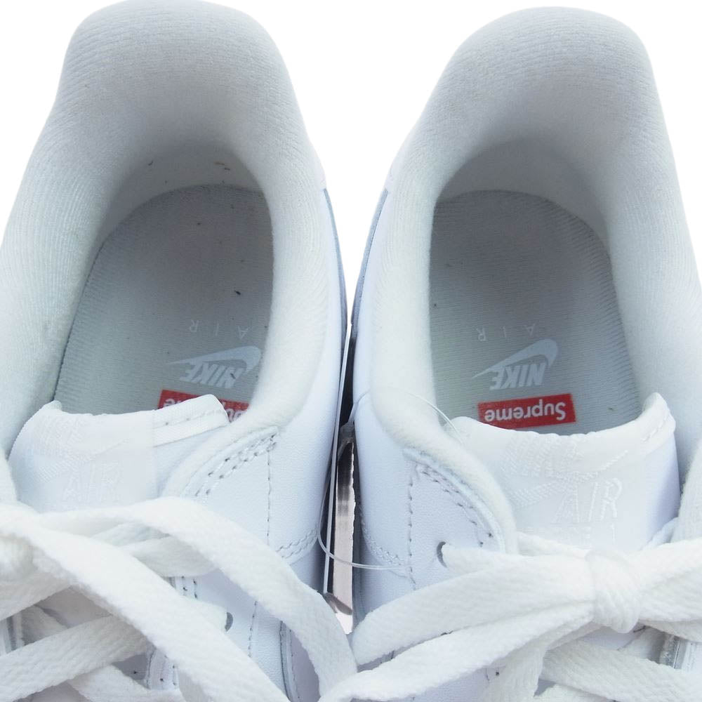 Supreme シュプリーム CU9225-100 NIKE Air Force 1 Low White AF1 ナイキ エアフォース1 ホワイト スニーカー ホワイト系 27.5cm【新古品】【未使用】【中古】