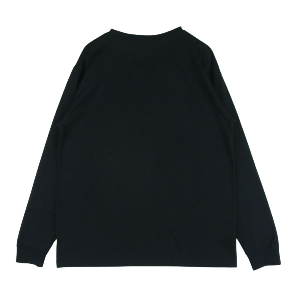 THE NORTH FACE ノースフェイス NT32041 L/S SML BOX LG TEE スモール ボックス ロゴ 長袖 Tシャツ 中国製 ブラック系 L【中古】