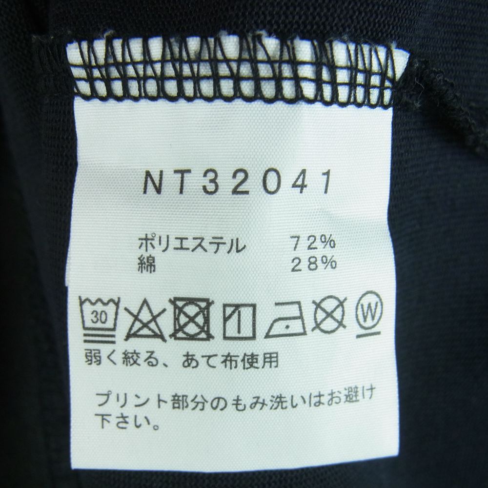 THE NORTH FACE ノースフェイス NT32041 L/S SML BOX LG TEE スモール ボックス ロゴ 長袖 Tシャツ 中国製 ブラック系 L【中古】