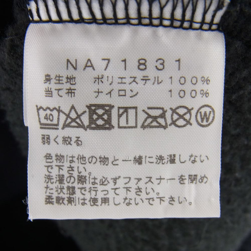 THE NORTH FACE ノースフェイス NA71831 Denali Jacket デナリジャケット  ブラック系 XL【中古】