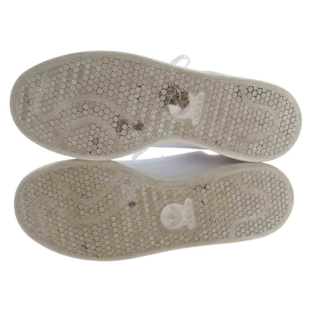 Y-3 Yohji Yamamoto ワイスリー ヨウジヤマモト 16AW BB4797 STAN ZIP レザー ローカット スニーカー ホワイト系 26.5cm【中古】