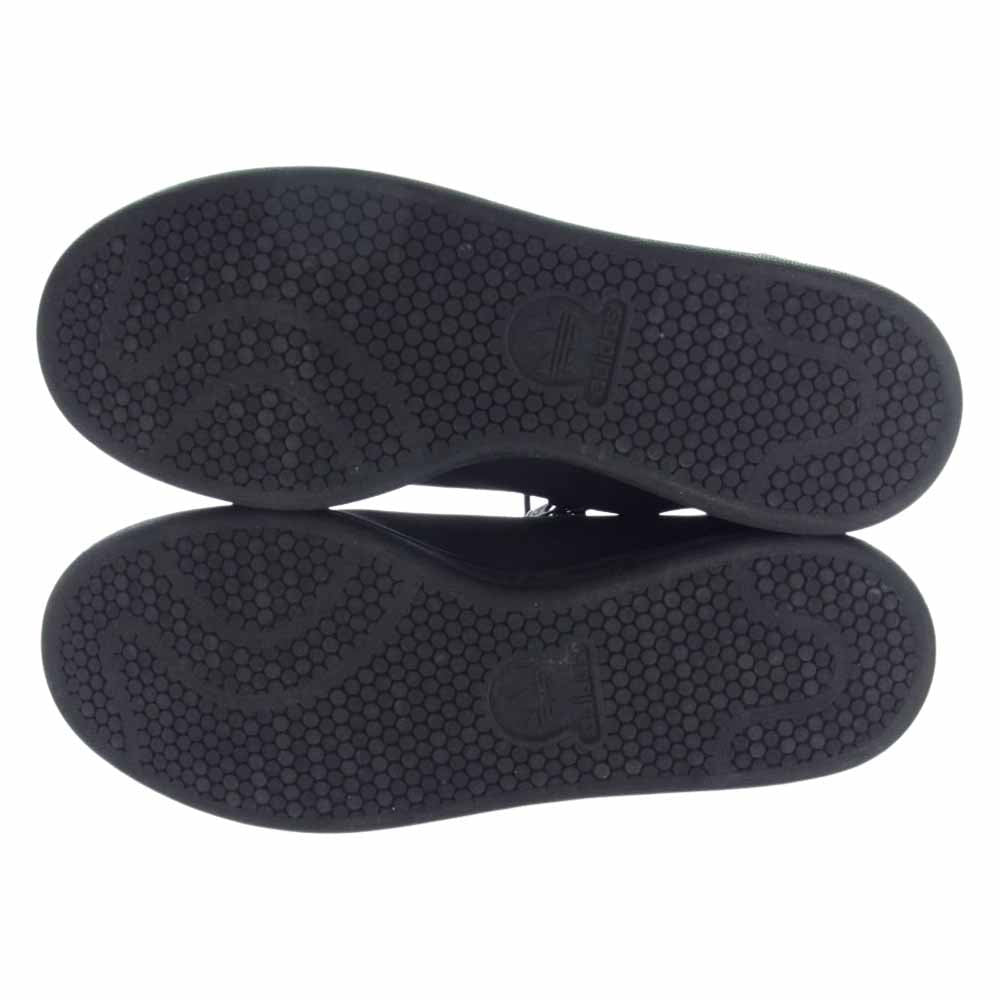 Y-3 Yohji Yamamoto ワイスリー ヨウジヤマモト CG3207 STAN ZIP レザー ローカット スニーカー ブラック ブラック系 26.5cm【中古】