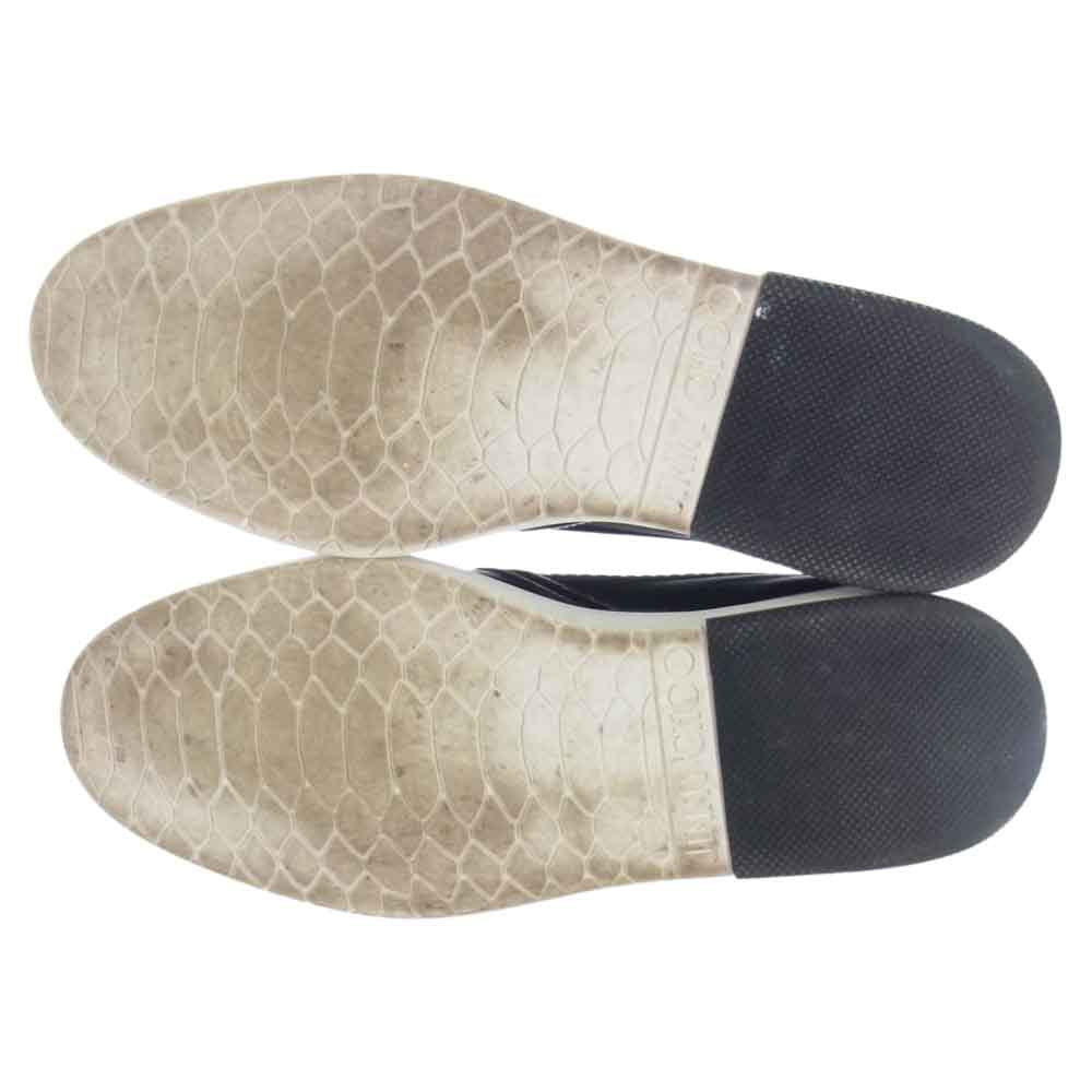 JIMMY CHOO ジミーチュウ GROVE NAS スター スタッズ スニーカー スリッポン ブラック系 42【中古】