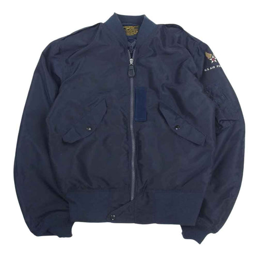 Buzz Rickson's バズリクソンズ BR12984 L-2A SUPERIOR TOGS CORP フライト ジャケット ネイビー系 38【美品】【中古】