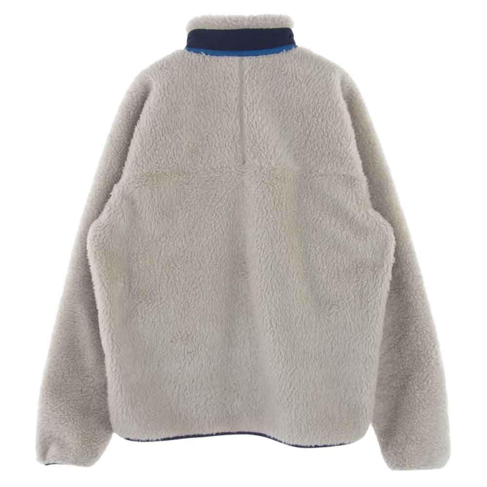 patagonia パタゴニア 22AW 23056 CLASSIC RETRO-X JACKET クラシック レトロ X フリース ジャケット オフホワイト系 アイボリー系 L【美品】【中古】