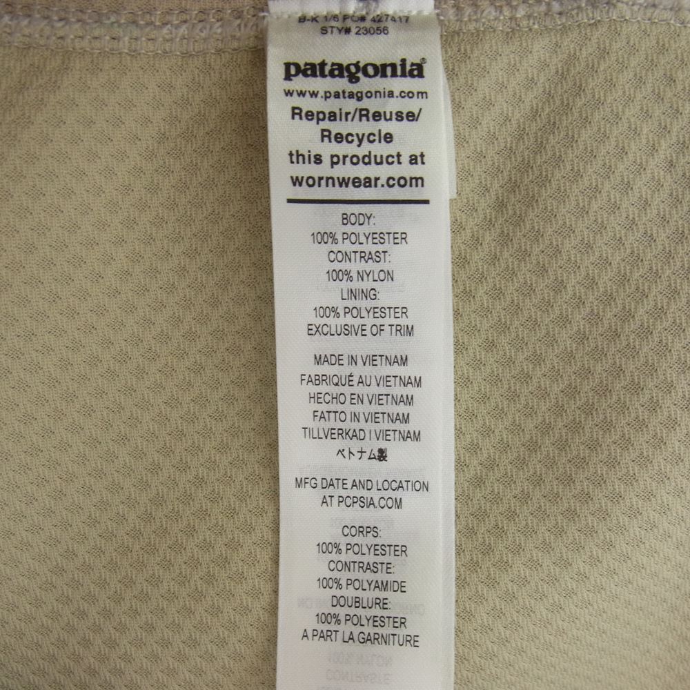 patagonia パタゴニア 22AW 23056 CLASSIC RETRO-X JACKET クラシック レトロ X フリース ジャケット オフホワイト系 アイボリー系 L【美品】【中古】