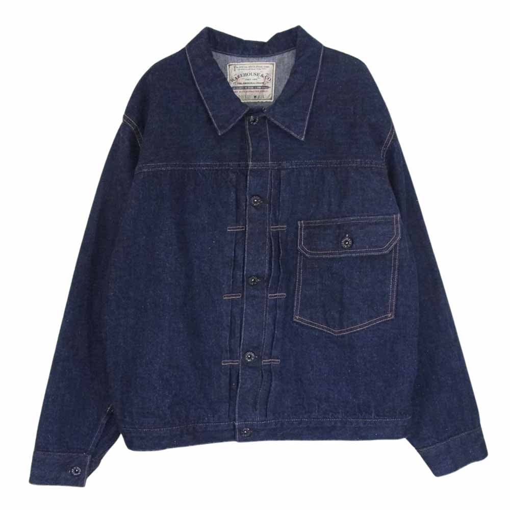 WAREHOUSE ウエアハウス 2013JS JUNKYSTYLE ジャンキースタイル 別注 No2 2019年 モデル 1st ファーストタイプ デニム ジャケット 40【中古】