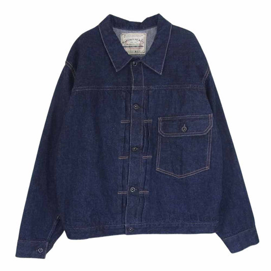 WAREHOUSE ウエアハウス 2013JS JUNKYSTYLE ジャンキースタイル 別注 No2 2019年 モデル 1st ファーストタイプ デニム ジャケット 40【中古】