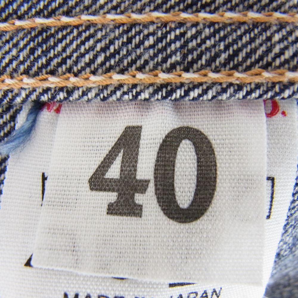 WAREHOUSE ウエアハウス 2013JS JUNKYSTYLE ジャンキースタイル 別注 No2 2019年 モデル 1st ファーストタイプ デニム ジャケット 40【中古】