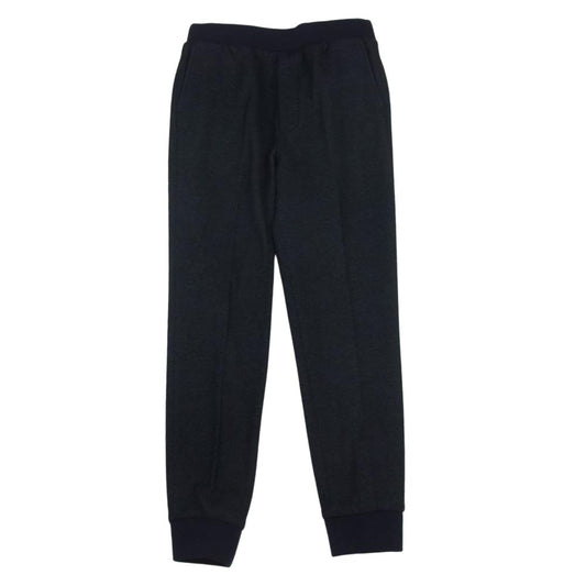 N.HOOLYWOOD エヌハリウッド 91606 ウール リブ イージー ジョガー スラックスパンツ ネイビー系 36【中古】