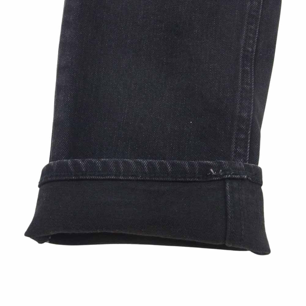 スビ 102987 CHITCH CHOP ボタンフライ 5ポケット ブラックデニム スキニー パンツ ジーンズ ブラック系 31【中古】